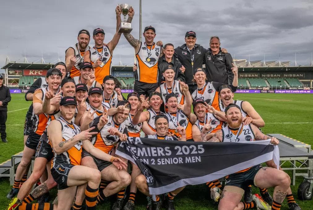 NTFA Div 2 Senior Men Premiership win.